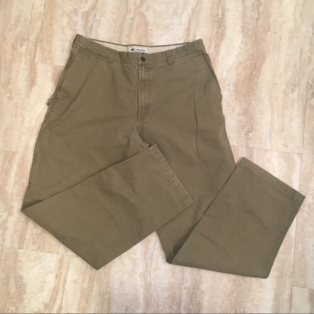 Columbia khaki pants 36x34